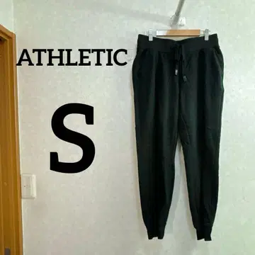 ATHLETIC 조거 팬츠 블랙 S 사이즈 맨투맨