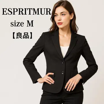 [ 새상품급 ] 에스프리뮬 ESPRITMUR 테일러드 자켓 블랙 9호