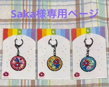 EXPO2025 미야쿠미야쿠 맨홀풍 메탈 키링 3개 세트