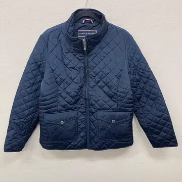 타미힐피거 여성용 퀼팅 자켓 네이비 L 사이즈