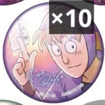 닌타마 반짝반짝 캔뱃지 후와 라이조