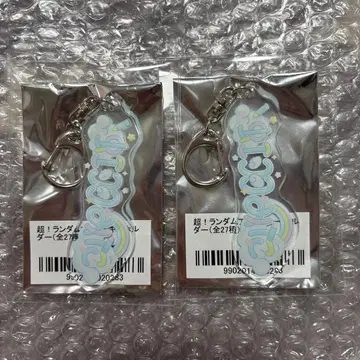 iLiFE! 무지개깃털 미니 아크릴 키링 초! 랜덤 아크릴 키링