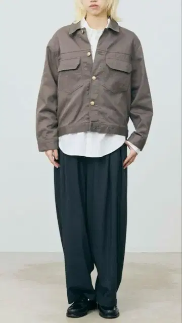 MARMARMAR 드릴 블루종