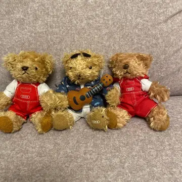 아우디 Audi 곰 봉제 인형 세트 기타 포함