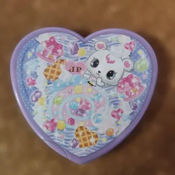 주얼펫 하트형 컴팩트 거울 당시 물품 라브라