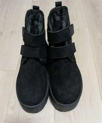 블랙 스웨이드 어그 부츠 23.0cm~23.5cm M