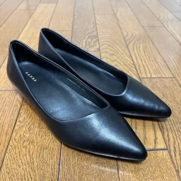 RANDA 스틸레토 로우힐 펌프스 24.5cm