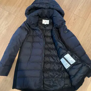 PEUTEREY 네이비 다운 자켓 40 M 이소재 다운