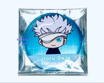 주술회전 고죠 사토루 쪼꼬니 메탈릭 캔뱃지