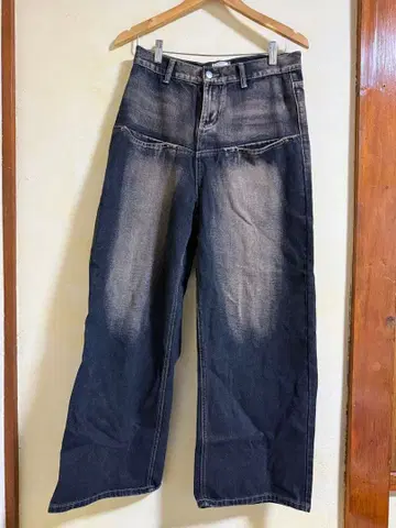 와이드 레그 데님