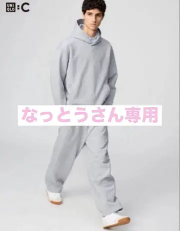 UNIQLO C 와이드 스웨트 팬츠 M 사이즈