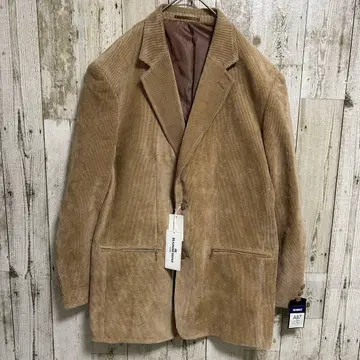 택 포함 새상품 BARBERINI 테일러드 자켓 브라운 AB7