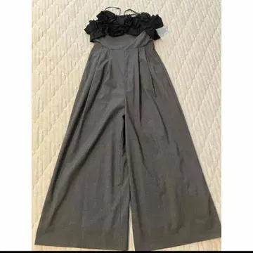 Maison Special Flower motif overalls