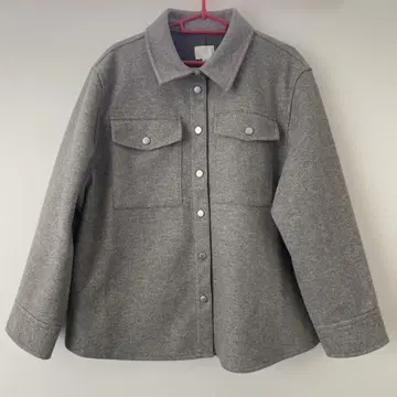 H&M 그레이 셔츠 자켓