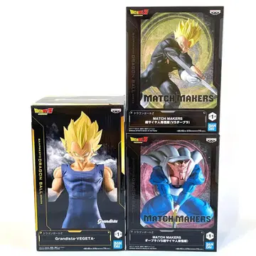 미개봉 새상품! 드래곤볼 베지터 오반 데브라 피규어 3체 세트