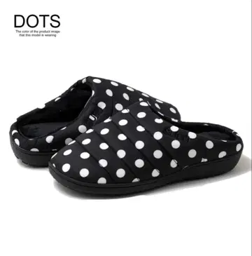 SUBU 물방울 패턴 도트 슬리퍼