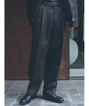 [ LIDNM ] PREMIUM SHETLAND SLACKS