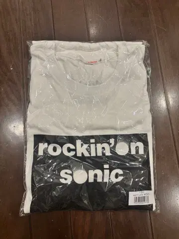 [ 미사용 새상품 ] rockin'on sonic 2025 티셔츠 XL