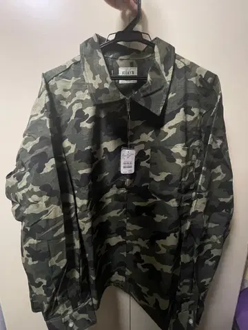 KOOKYN 카모플라쥬 밀리터리 자켓 M