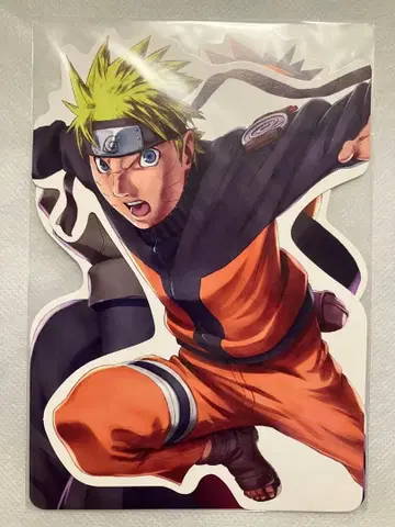 NARUTO 액션 엽서 우즈마키 나루토 우치하 오비토