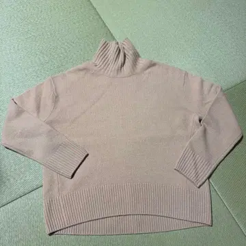 에스트네이션 울 캐시미어 하이넥 니트