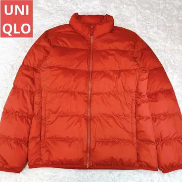 컨디션 최상 울트라 라이트 다운 자켓/3D 컷 오렌지 XL