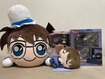 코난 봉제 인형 피규어 4종 세트