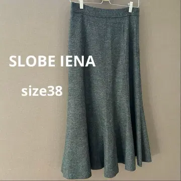 [SLOBE IENA 새상품급] 트위드 플레어 스커트