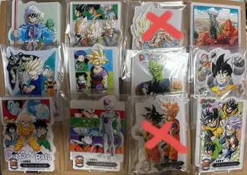 제일복권 드래곤볼 F상 ACLLECT 아크렉트 11종류 40주년