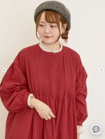 면린넨/데님 핀턱 원피스 사만사 모스모스