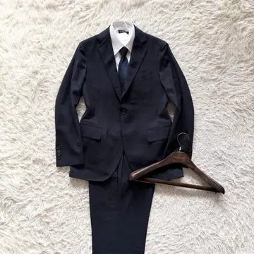 [새상품급] LARDINI 네이비 울 수트 사이즈 46