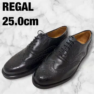 미사용품급 REGAL 리걸 윙 칩 비즈니스 슈즈 가죽 신발