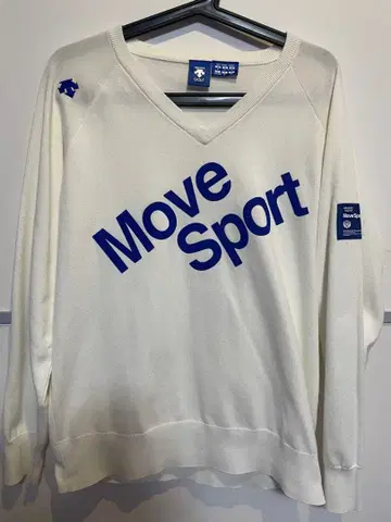 데상트 골프 스웨터