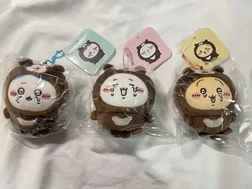 나가노 캐릭터즈 마레구마를 쓴 마스코트 3점