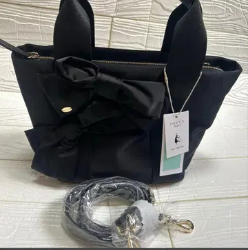 새상품 TOCCA 더블 리본 숄더백 온워드 토카