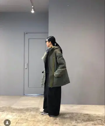 chimala 프렌치 밀리터리 아노락