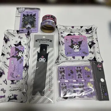 산리오 쿠로미 엔조이 아이돌 시리즈 은색 테이프 홀더 7