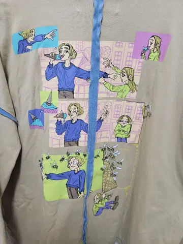 [ 레어 희귀 ] 레프트 얼론(Left Alone) 맨투맨 XL