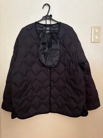 UNIQLO 울트라 라이트 다운 릴랙스 자켓 블랙 XL