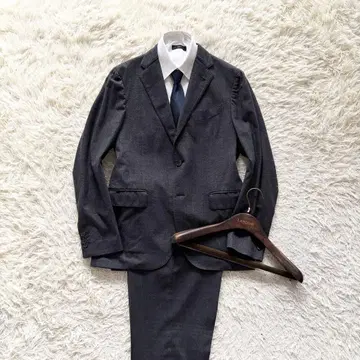 [새상품급] LARDINI 다크 그레이 울 수트 사이즈 48