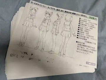 걸즈&판처 설정 자료