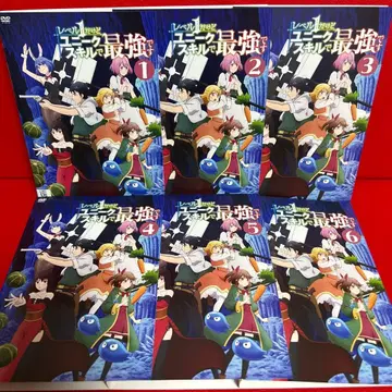 레벨 1이지만 유니크 스킬로 최강입니다 DVD 전권 세트 1권~6권