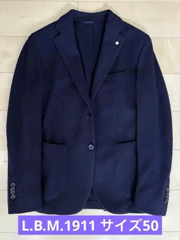 L.B.M.1911 루비암 자켓 사이즈 50 네이비 거의 새상품