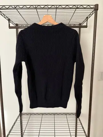 ANDERSEN-ANDERSEN 네이비 크루넥 니트 XS