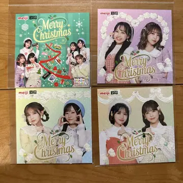 FRUITS ZIPPER 후루파 스티커 메이지 4장 세트