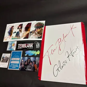 TENBLANK 굿즈