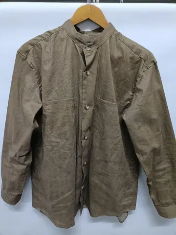 린 프로젝트 밴드 카라 셔츠 코요테 M 사이즈