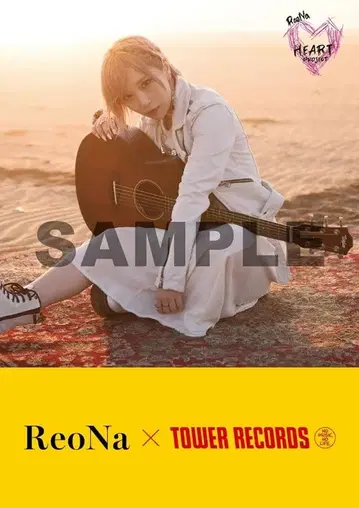 ReoNa x TOWER RECORDS 콜라보 포스터 [ HEART ]