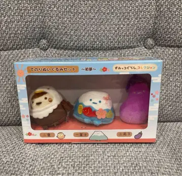 스미코구라시 테노리 봉제 인형 세트 ~첫 꿈~ 후지, 꿩, 참새, 가지