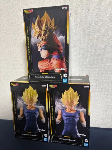 드래곤볼 Z Grandista 손오공 베지터 피규어